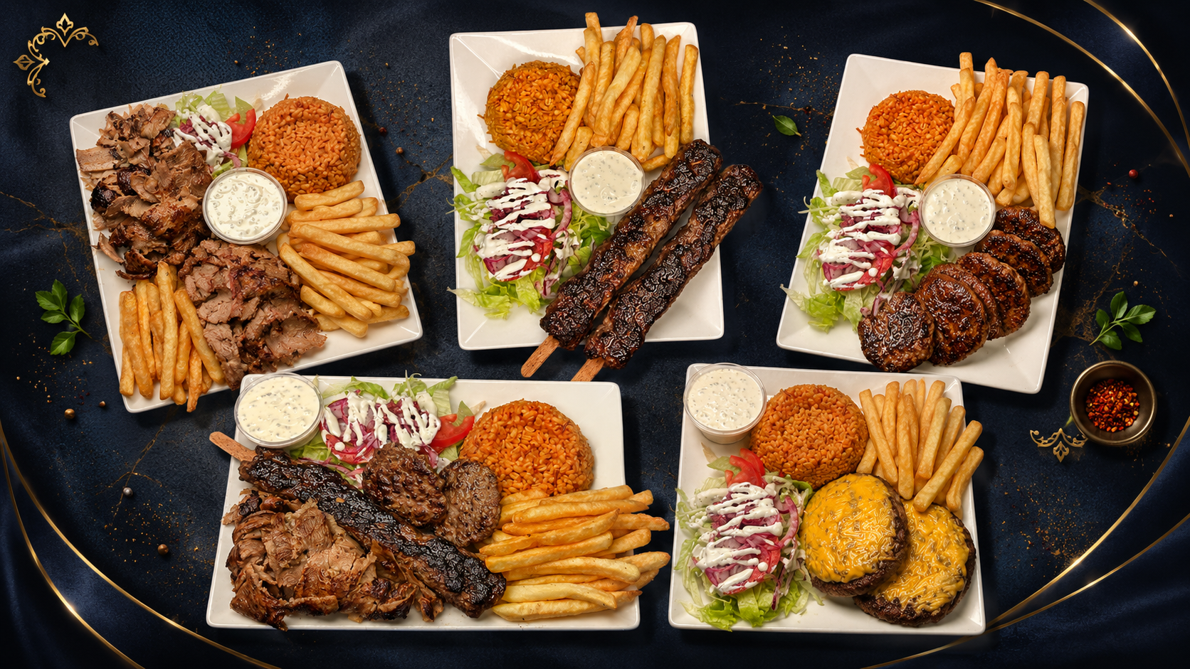 Kebab Hy&egrave;res - Assi&egrave;tes