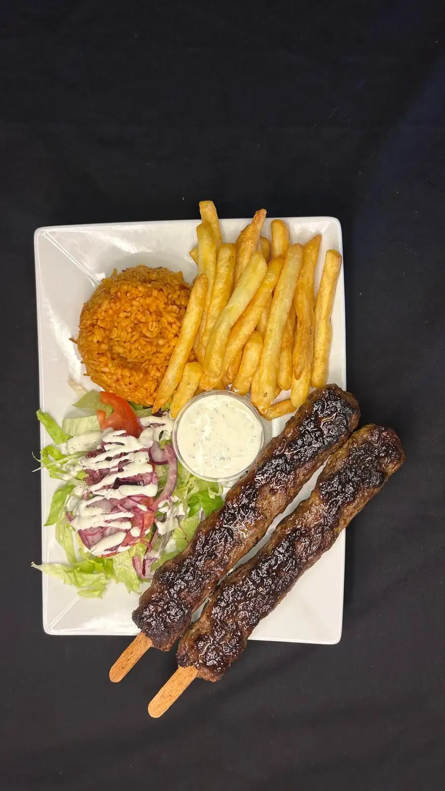 kebab hy�res - Assiette Adena