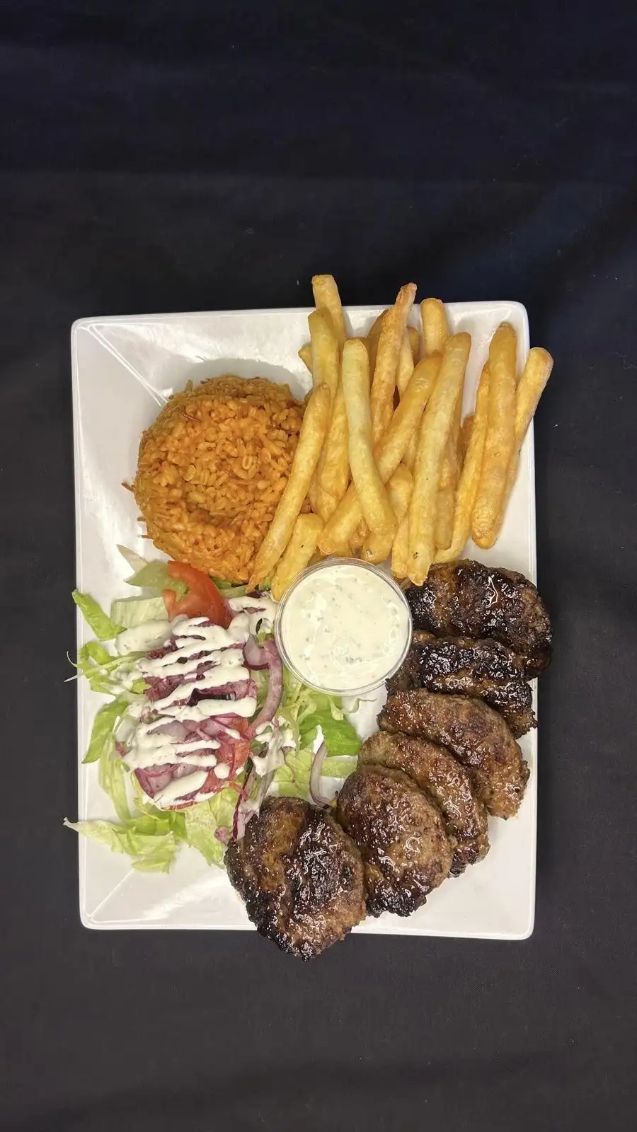 restaurant turque hy�res - assiette k�fte
