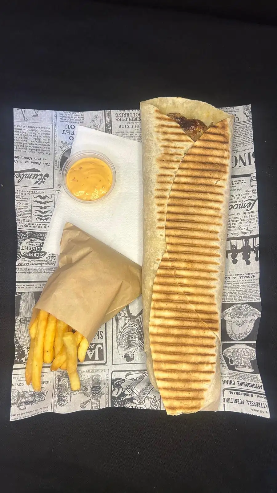 kebab hy�res livraison - menu Galette XXL