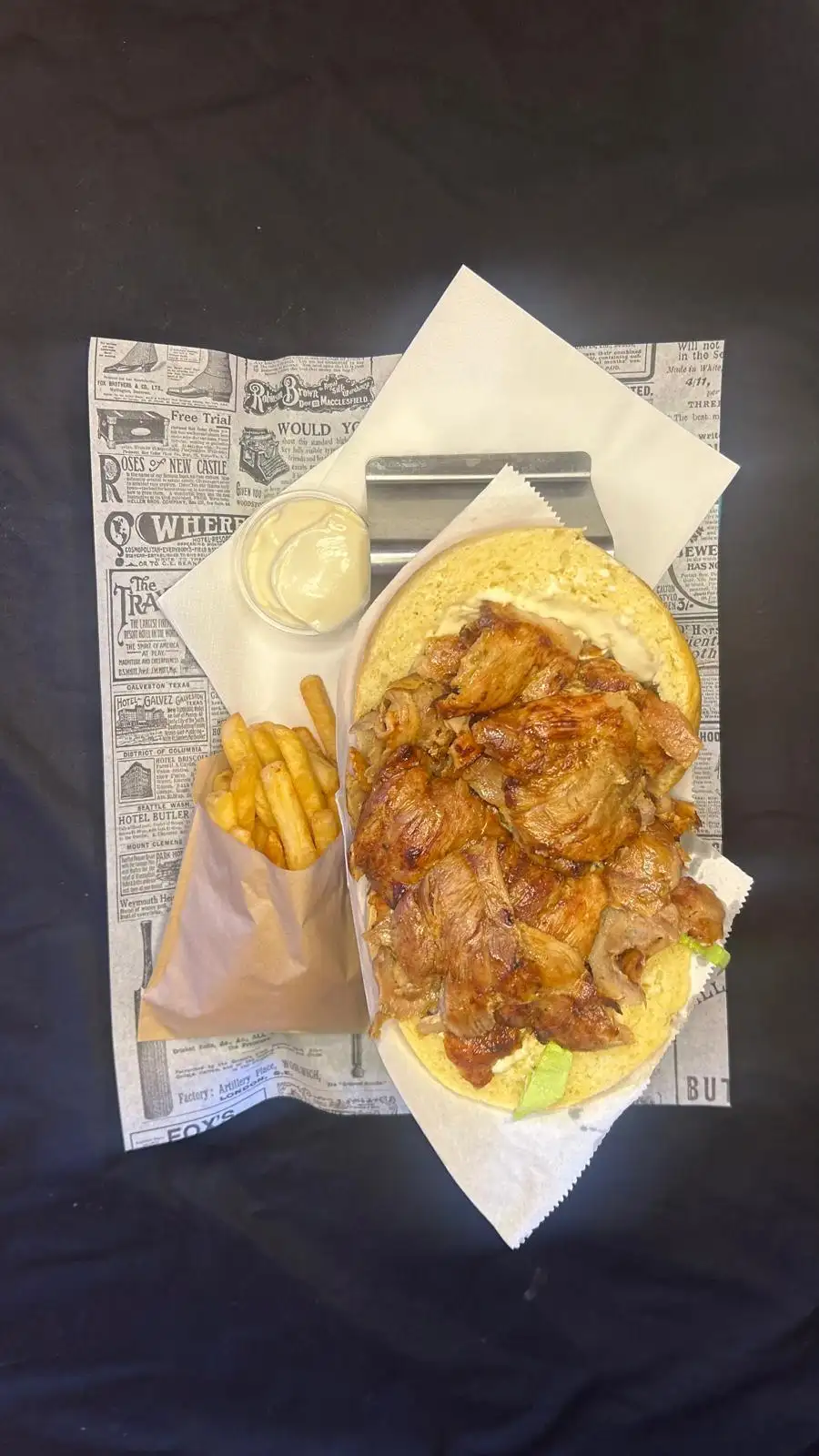 kebab hy�res - Menu Pita XXL